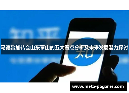 马德鲁加转会山东泰山的五大看点分析及未来发展潜力探讨